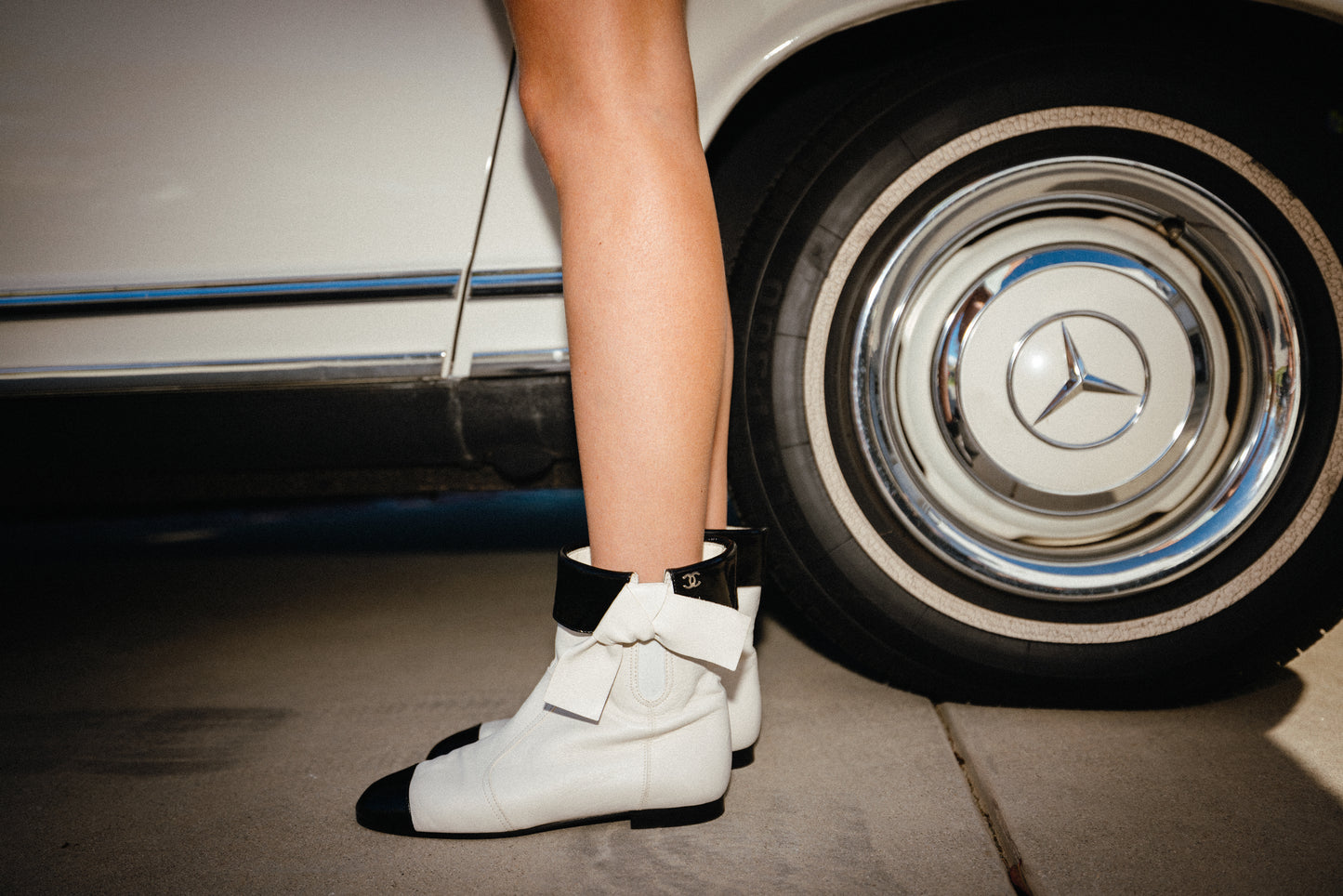 Chanel ankle boots