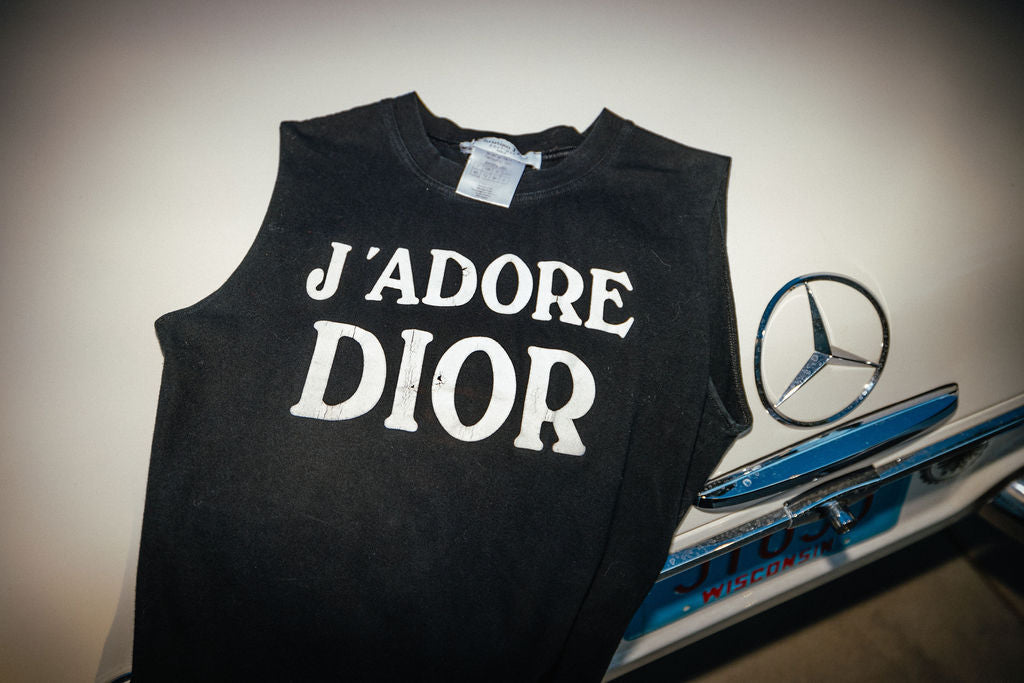 Christian Dior FW 2001 John Galliano J'adore Dior Tank Top