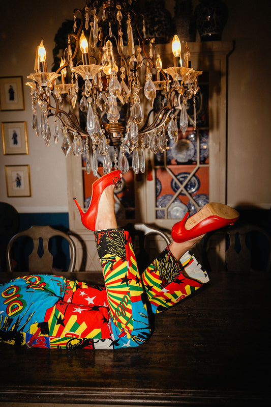 Christian Dior 2003 John Galliano Rasta Pants