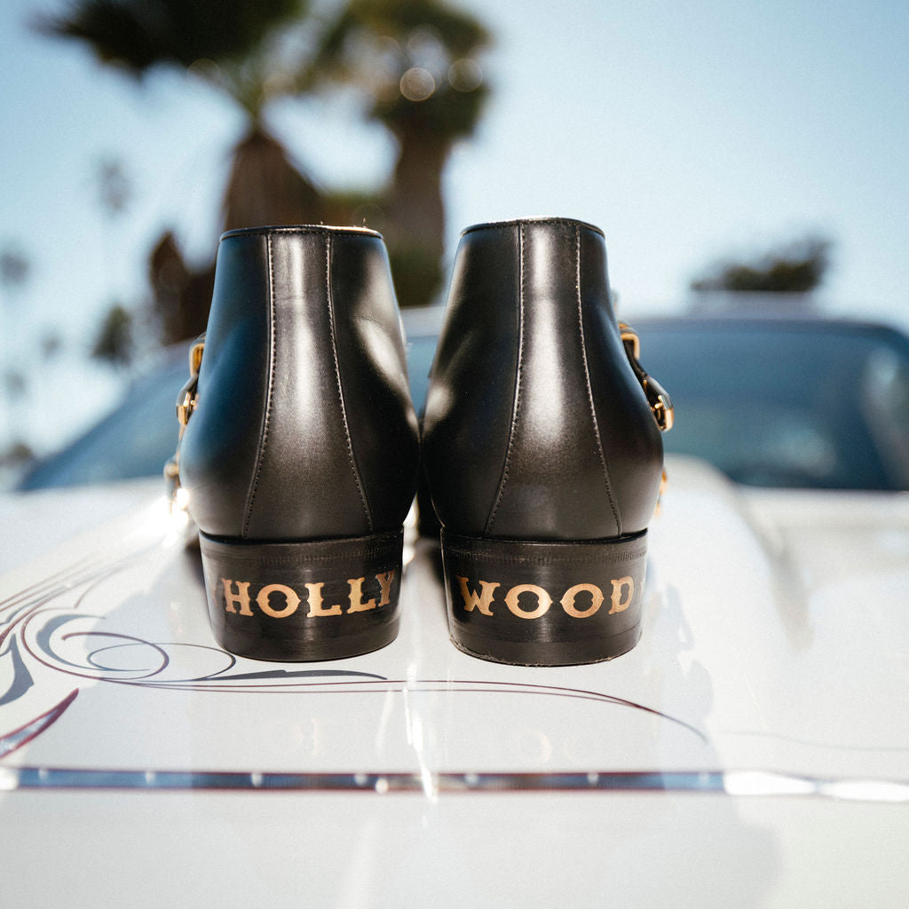 Gucci "Hollywood" Buckle Boots