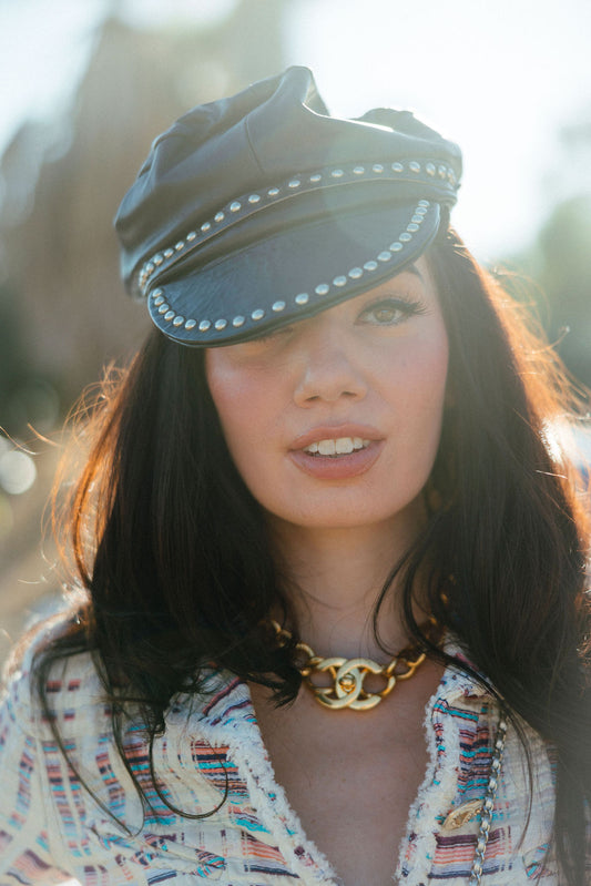 Chanel Vintage Turnlock CC Choker Necklace