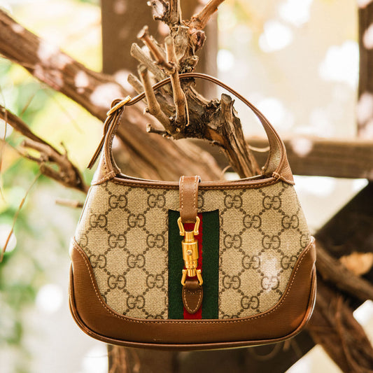 Gucci Jackie Mini Re-Edition Leather Hobo (2015–2018)