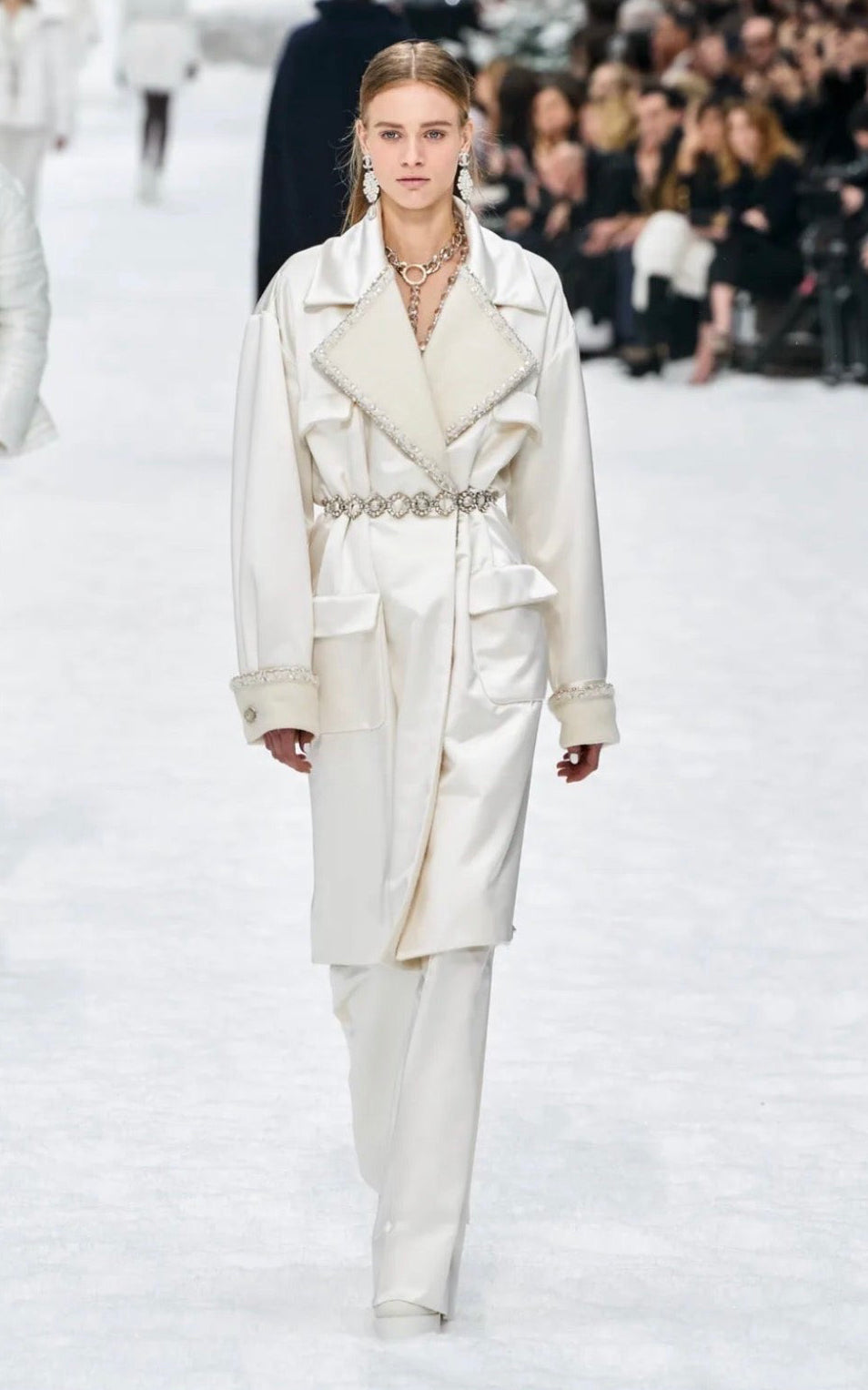 Pre-Owned CHANEL Runway Belt — Fall/Winter 2019 Karl Lagerfeld Tribute Collection