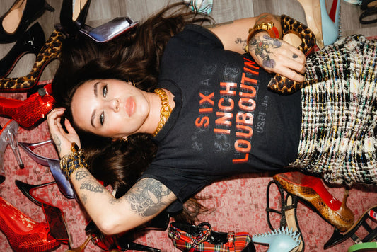 Six Inch Louboutins Tee – Wayward Debutante x Alexis Neiers