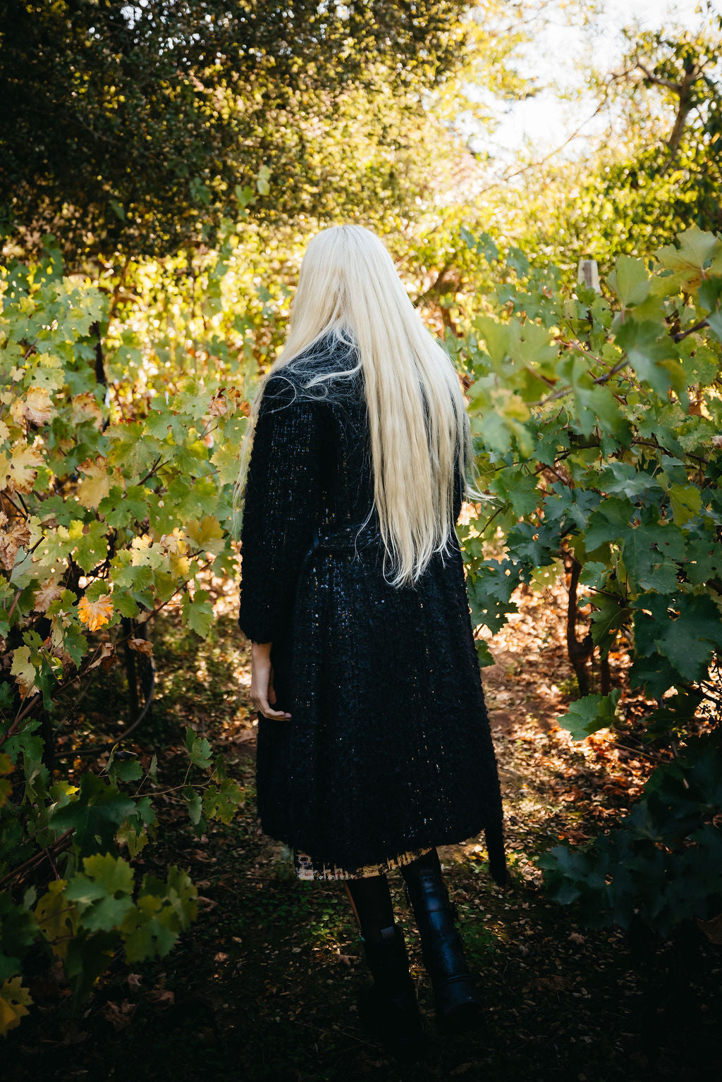 Marc Jacobs Collection Bouclé Sequin Coat