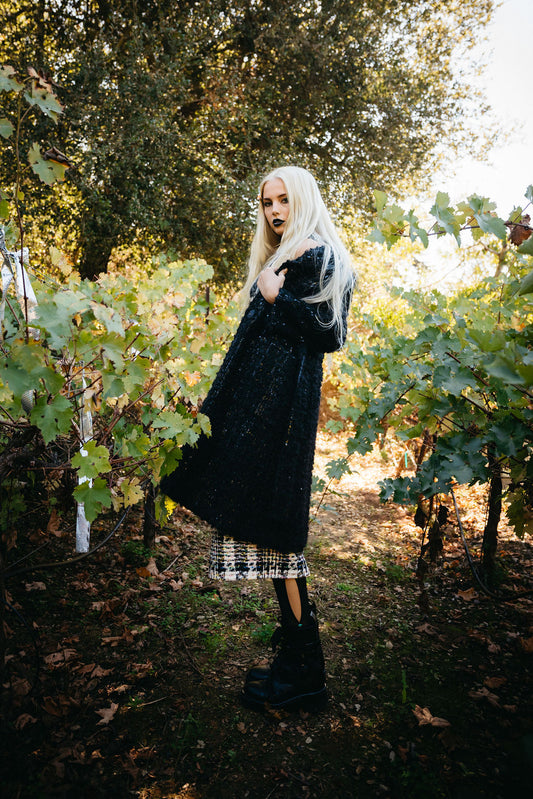 Marc Jacobs Collection Bouclé Sequin Coat