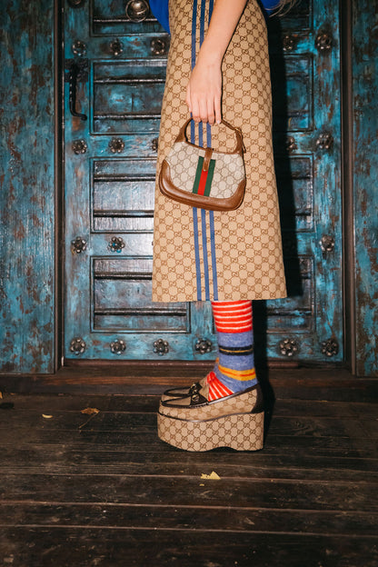 Gucci GG Supreme Platform Horsebit Loafers — SS24 Ancora Runway (2023)