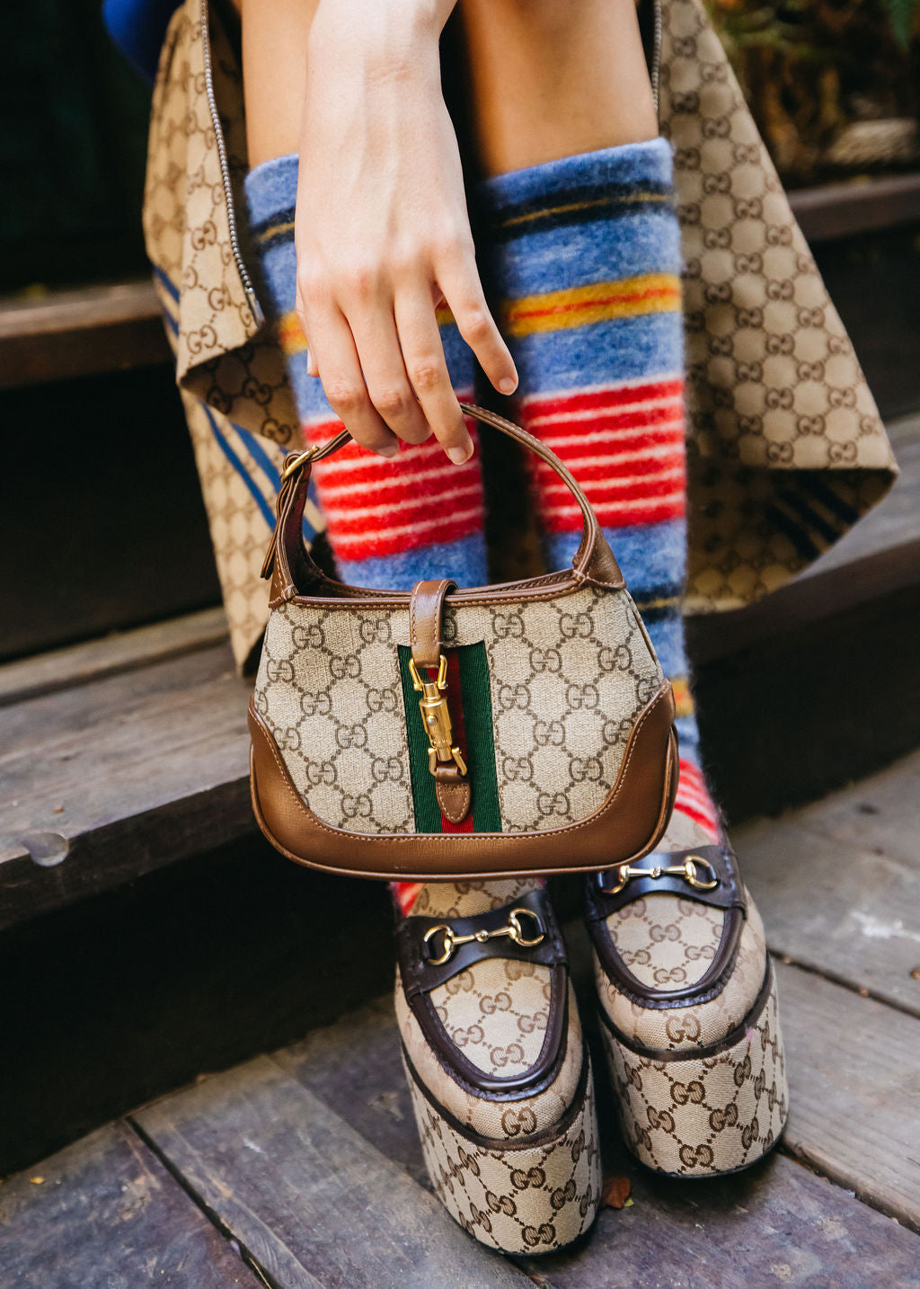 Gucci Jackie Mini Re-Edition Leather Hobo (2015–2018)
