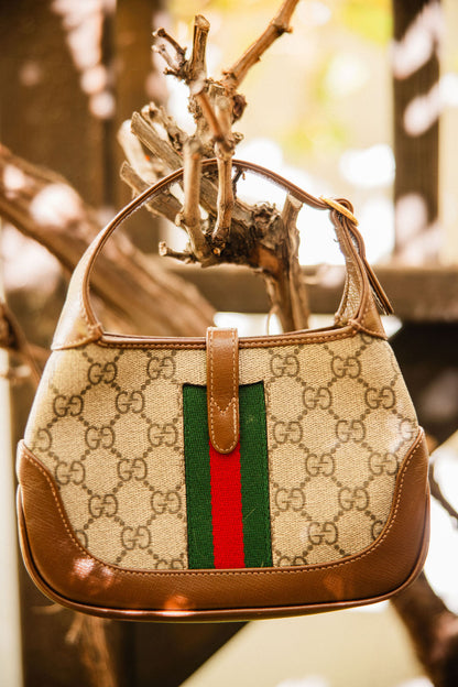 Gucci Jackie Mini Re-Edition Leather Hobo (2015–2018)