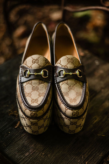 Gucci GG Supreme Platform Horsebit Loafers — SS24 Ancora Runway (2023)