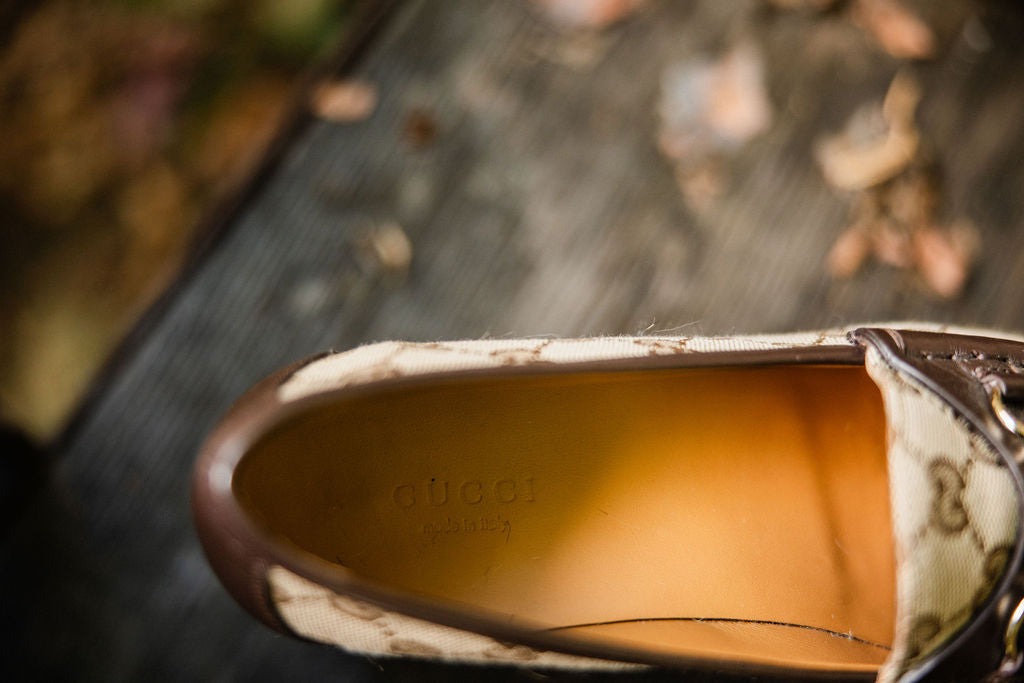 Gucci GG Supreme Platform Horsebit Loafers — SS24 Ancora Runway (2023)