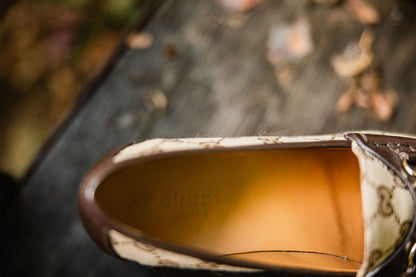 Gucci GG Supreme Platform Horsebit Loafers — SS24 Ancora Runway (2023)