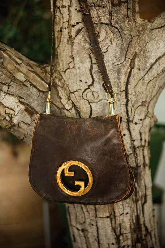 Vintage Gucci “Goldie” Shoulder Bag — 1970s