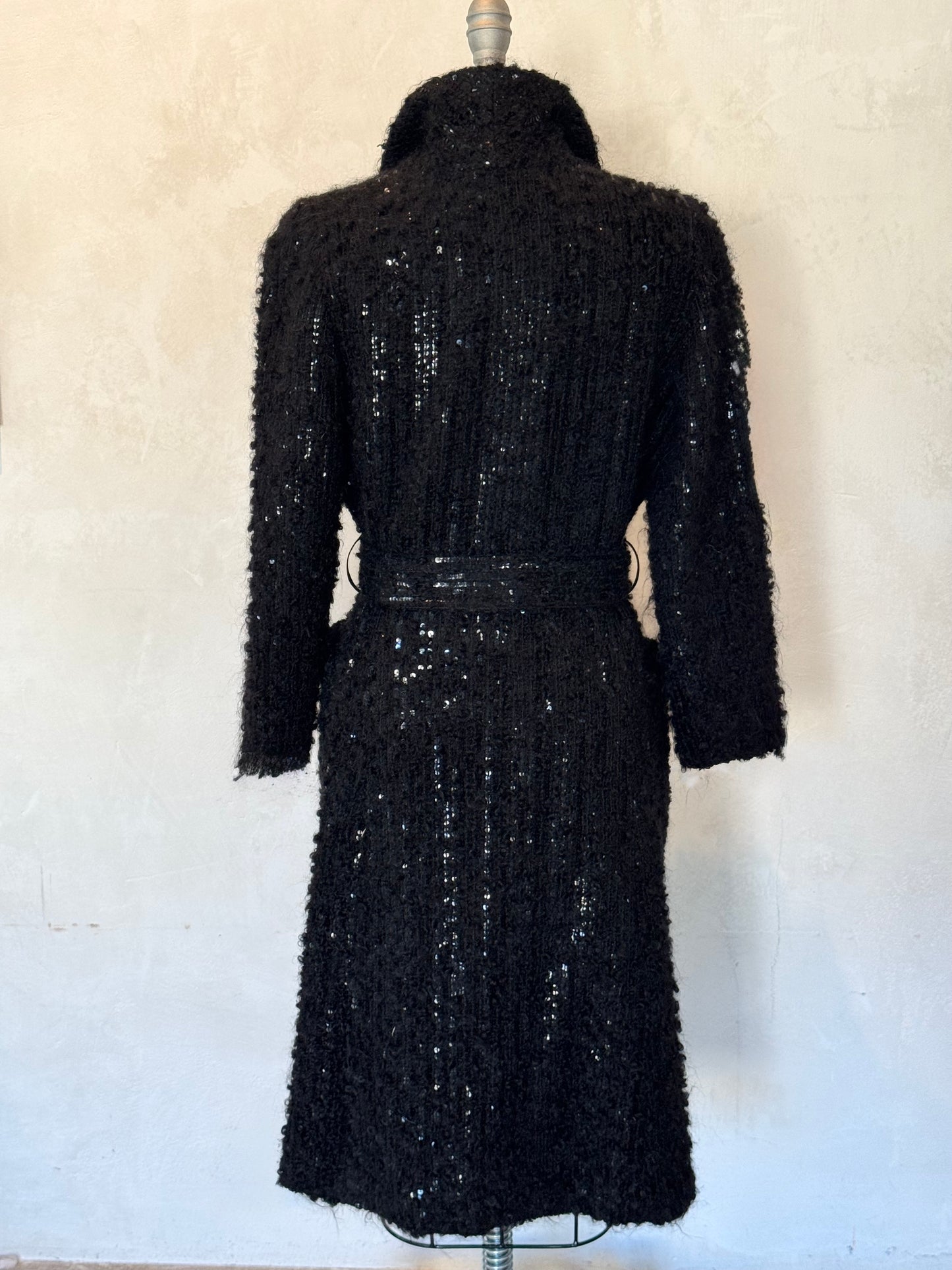 Marc Jacobs Collection Bouclé Sequin Coat