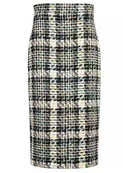 Alexander McQueen AW23 Tweed Pencil Skirt
